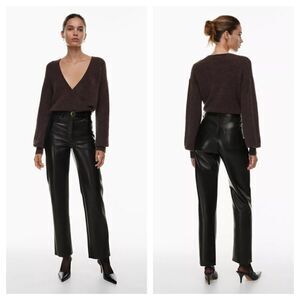 Wilfred The Melina™ Pant Vegan Leather Black